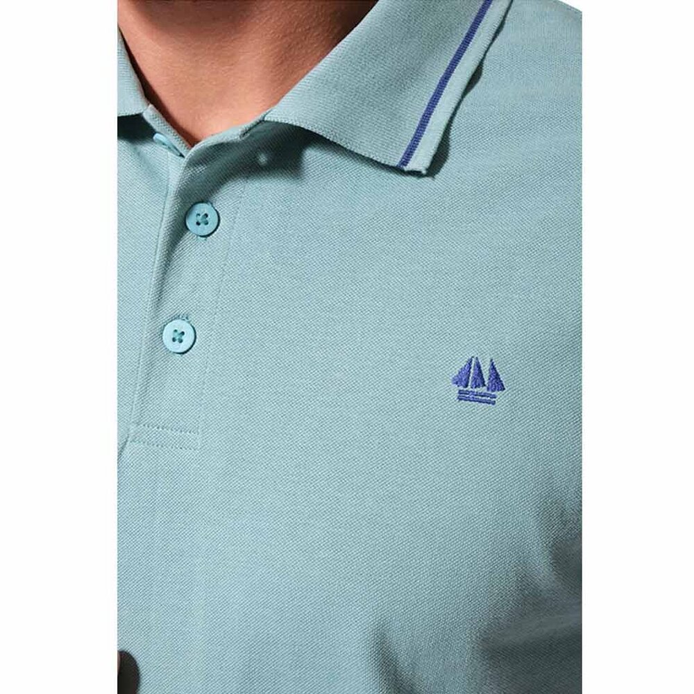 Hublot Canillo Shortsleeve Pique Lichtblauw Polo Heren