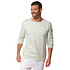 Cordage Maritiem Gestreept Ice Mint Longsleeve Shirt Heren Cordage Maritiem Gestreept Ice Mint Longsleeve Shirt Heren
