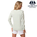 Hublot Cordage Maritiem Gestreept Ice Mint Longsleeve Shirt Dames Hublot Cordage Maritiem Gestreept Ice Mint Longsleeve Shirt Dames