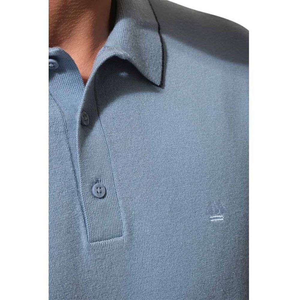 Hublot Balzain Shortsleeve Polo Lichtblauw Shirt Heren Hublot Balzain Shortsleeve Polo Lichtblauw Shirt Heren