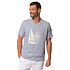 Jaspe Shortsleeve T-Shirt Navy Shirt Heren Jaspe Shortsleeve T-Shirt Navy Shirt Heren