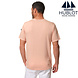 Hublot Jaspe Shortsleeve T-Shirt met Print Zalm Shirt Heren Hublot Jaspe Shortsleeve T-Shirt met Print Zalm Shirt Heren