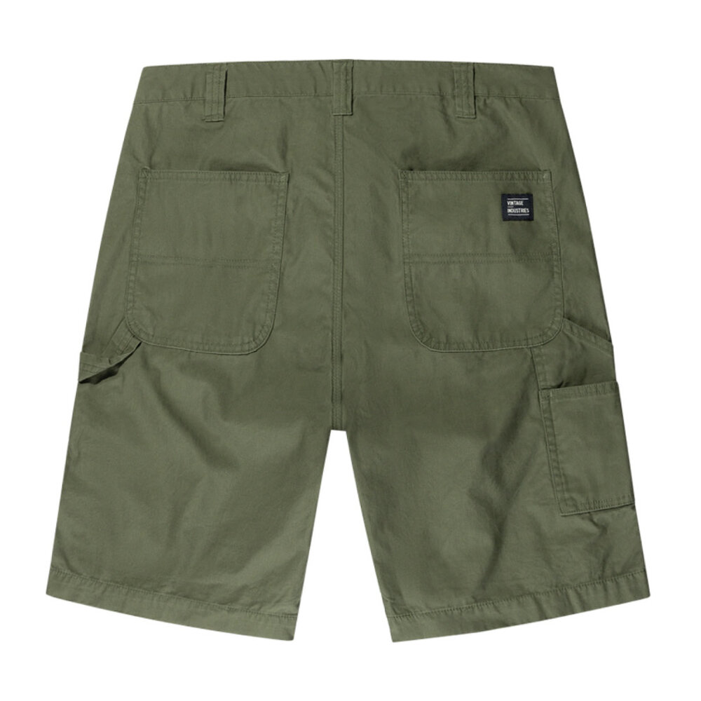 Vintage Industries Alcott Olive Shorts Heren Vintage Industries Alcott Olive Shorts Heren
