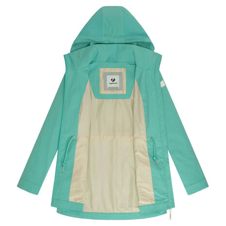 Ragwear Dakkota Lagoon Green Jas Dames