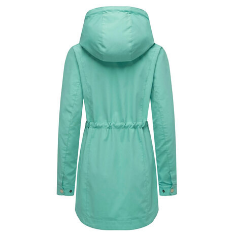 Ragwear Dakkota Lagoon Green Jas Dames