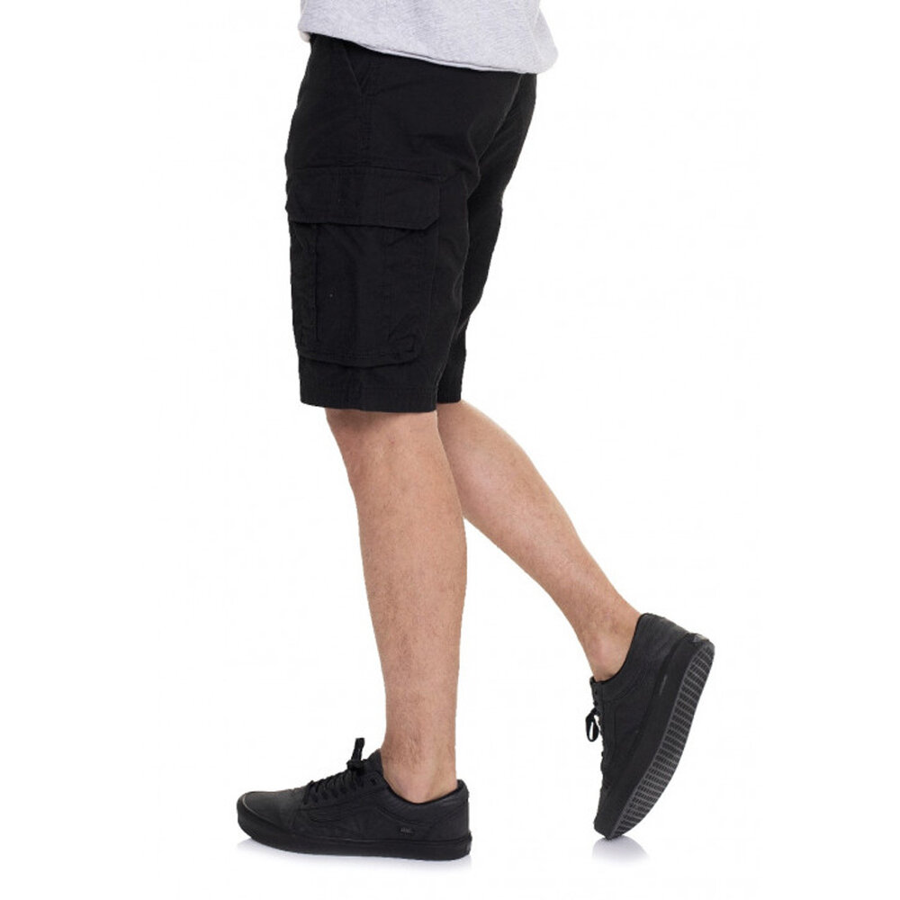 Vintage Industries Rowing Black Shorts Heren Vintage Industries Rowing Black Shorts Heren