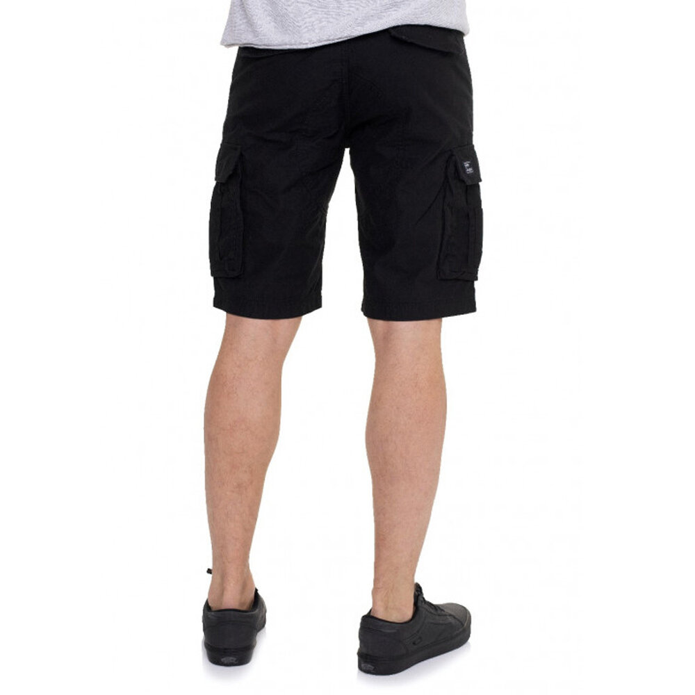 Vintage Industries Rowing Black Shorts Heren Vintage Industries Rowing Black Shorts Heren