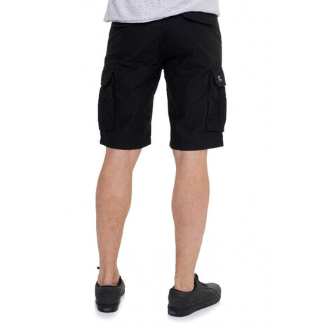 Vintage Industries Rowing Black Shorts Heren Vintage Industries Rowing Black Shorts Heren