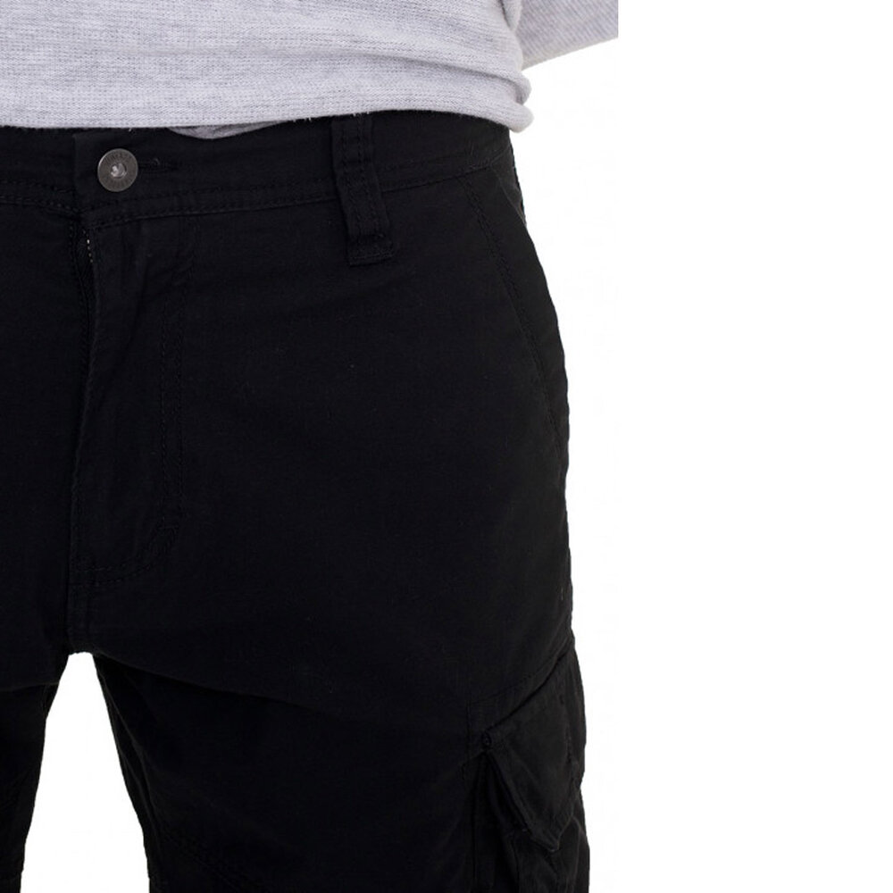 Vintage Industries Rowing Black Shorts Heren Vintage Industries Rowing Black Shorts Heren