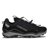 Lowa Maddox Pro GTX Lo SL Black Grey Wandelschoenen Heren Lowa Maddox Pro GTX Lo SL Black Grey Wandelschoenen Heren