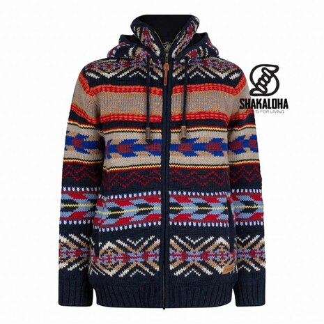 Shakaloha Valq Multi Wollen Vest Heren Shakaloha Valq Multi Wollen Vest Heren