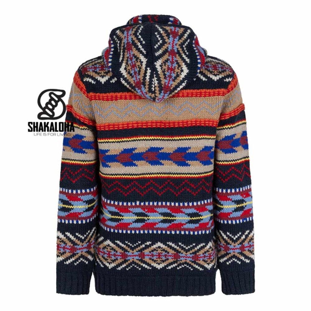 Shakaloha Valq Multi Wollen Vest Heren Shakaloha Valq Multi Wollen Vest Heren