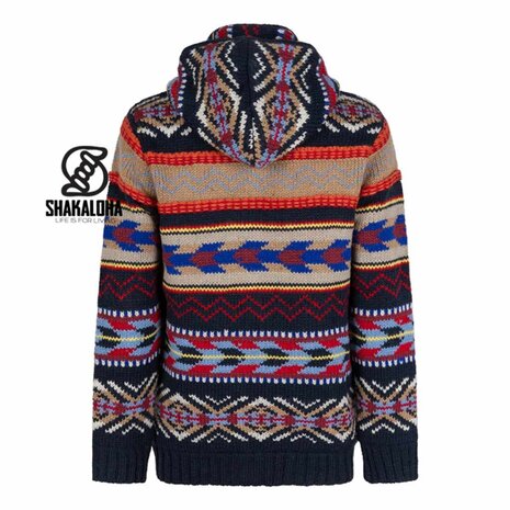 Shakaloha Valq Multi Wollen Vest Heren Shakaloha Valq Multi Wollen Vest Heren