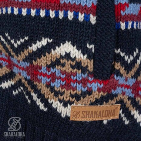 Shakaloha Valq Multi Wollen Vest Heren Shakaloha Valq Multi Wollen Vest Heren