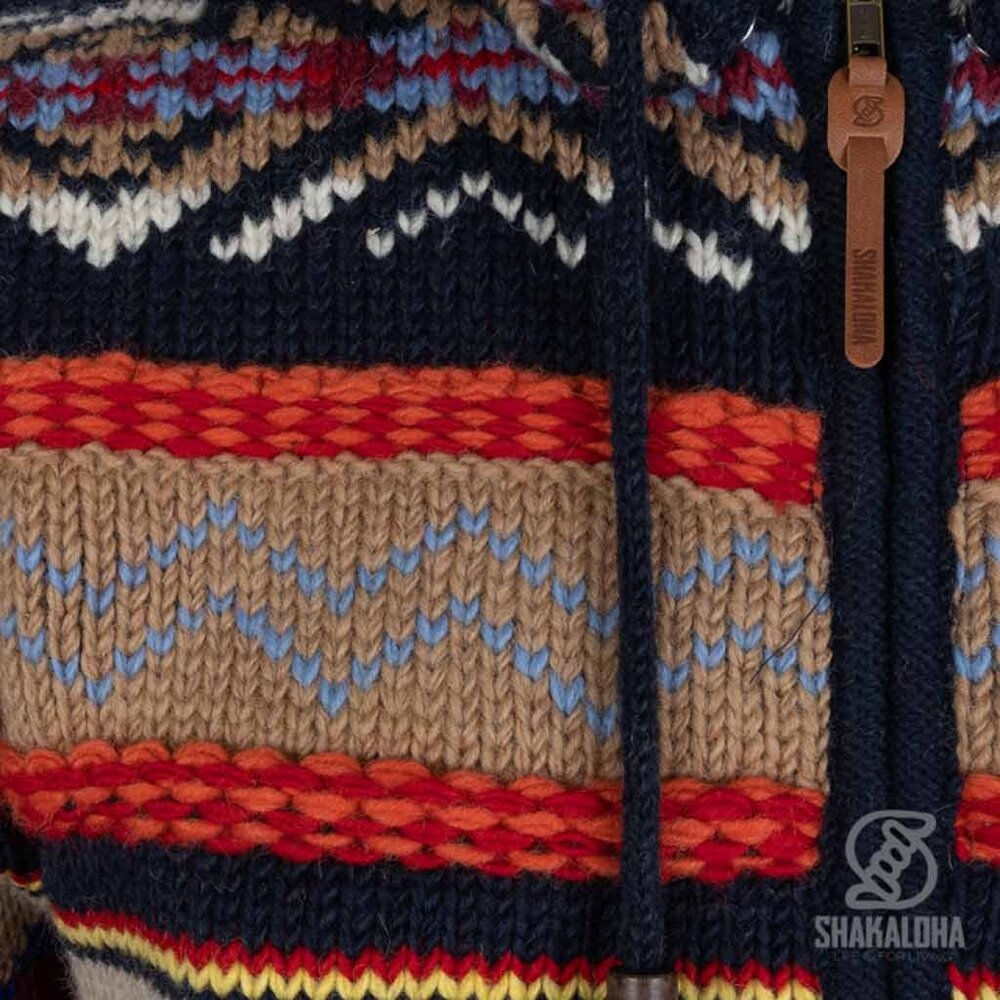 Shakaloha Valq Multi Wollen Vest Heren Shakaloha Valq Multi Wollen Vest Heren