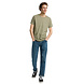 Ragwear Nedie Dusty Olive T-Shirt Heren Ragwear Nedie Dusty Olive T-Shirt Heren