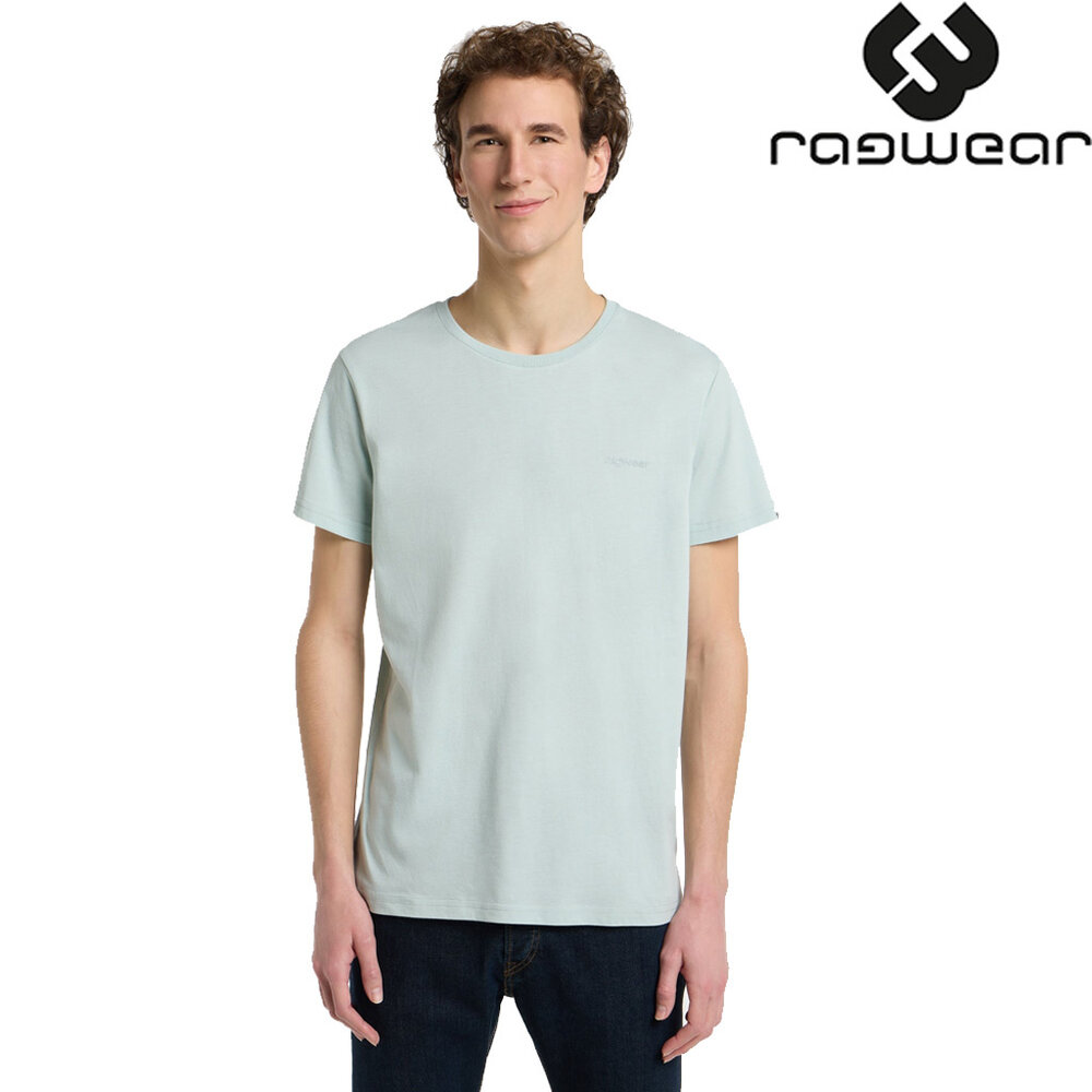Ragwear Nedie Light Blue T-Shirt Heren Ragwear Nedie Light Blue T-Shirt Heren