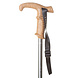 Trekmates Wanderer Lock Pole Asphalt Wandelstok Trekmates Wanderer Lock Pole Asphalt Wandelstok