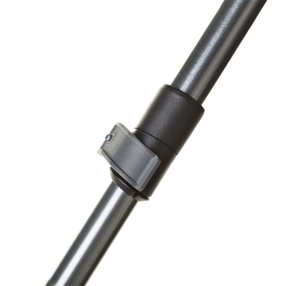 Trekmates Wanderer Lock Pole Asphalt Wandelstok Trekmates Wanderer Lock Pole Asphalt Wandelstok