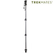Trekmates Walker Lock Pole Asphalt Single Wandelstok Trekmates Walker Lock Pole Asphalt Single Wandelstok