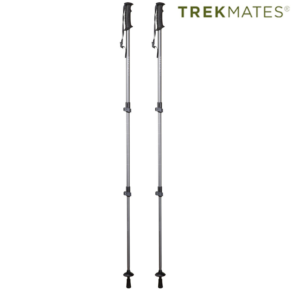 Trekmates Walker Lock Pole Aspalt Pair Wandelstokken
