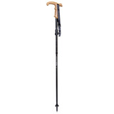 Trekmates Wanderer Fold Pole Black Wandelstok Trekmates Wanderer Fold Pole Black Wandelstok