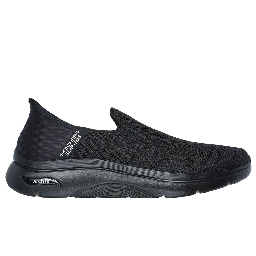Skechers Slip Ins Go Walk Arch Fit 2.0 Black Wandelsneakers Heren Skechers Slip Ins Go Walk Arch Fit 2.0 Black Wandelsneakers Heren