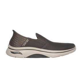 Skechers Slip Ins Go Walk Arch Fit 2.0 Taupe Wandelsneakers Heren Skechers Slip Ins Go Walk Arch Fit 2.0 Taupe Wandelsneakers Heren