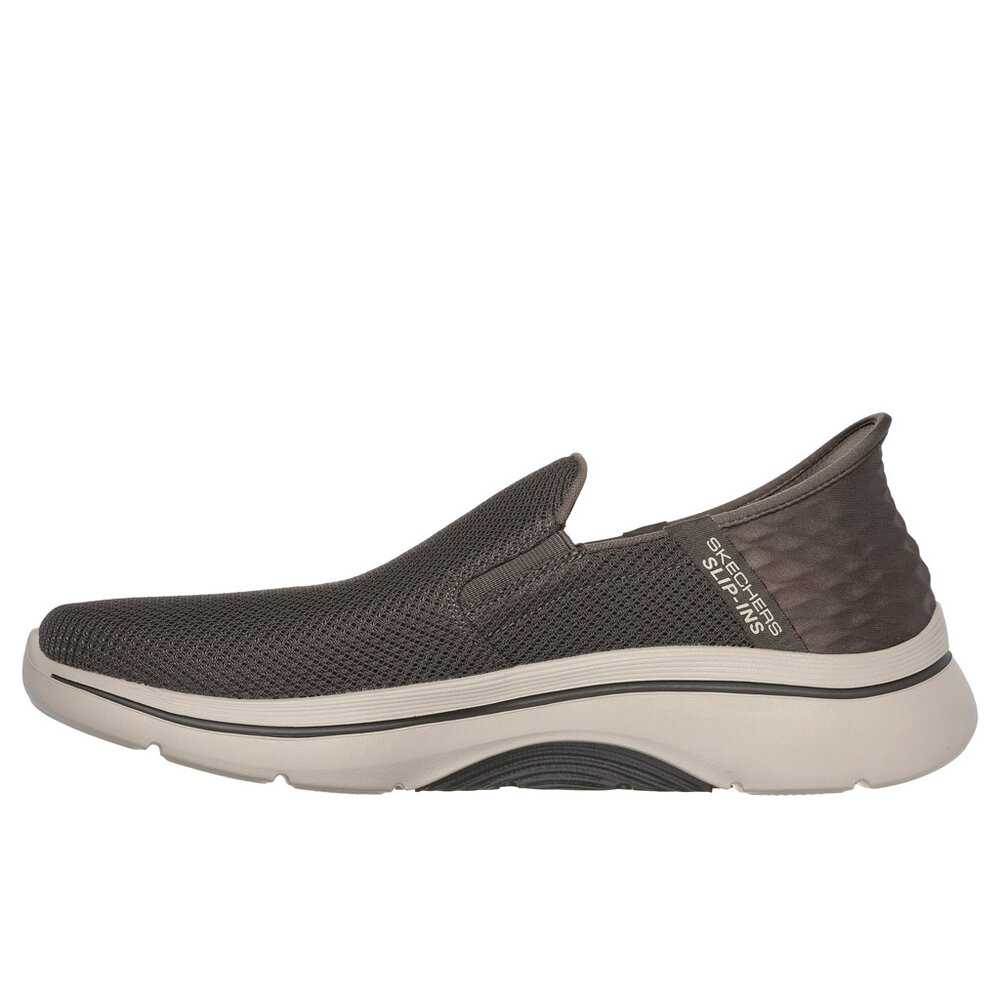 Skechers Slip Ins Go Walk Arch Fit 2.0 Taupe Wandelsneakers Heren Skechers Slip Ins Go Walk Arch Fit 2.0 Taupe Wandelsneakers Heren