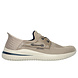 Skechers Delson 3.0 Roth Taupe Wandelsneakers Heren Skechers Delson 3.0 Roth Taupe Wandelsneakers Heren
