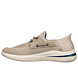 Skechers Delson 3.0 Roth Taupe Wandelsneakers Heren Skechers Delson 3.0 Roth Taupe Wandelsneakers Heren