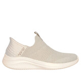 Skechers Ultra Flex 3.0  Smooth Step Slip-in Natural Wandelsneakers Dames Skechers Ultra Flex 3.0  Smooth Step Slip-in Natural Wandelsneakers Dames