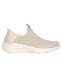 Skechers Ultra Flex 3.0  Smooth Step Slip-in Natural Wandelsneakers Dames