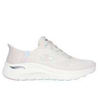Skechers Arch Fit 2.0 Easy Chic Natural Pink Wandelsneakers Dames