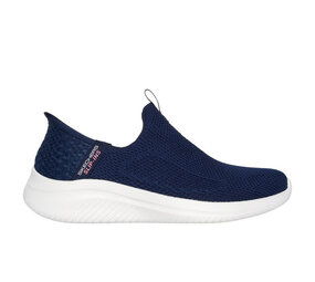 Skechers Slip Ins Ultra Flex 3.0 Easy Win Navy Wandelsneakers Dames