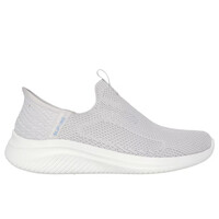 Skechers Ultra Flex 3.0 Easy Win Light Grey Wandelsneakers Dames