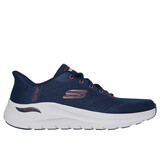 Skechers Arch Fit 2.0 Lestur Navy Red Wandelsneakers Heren