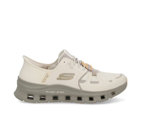 Skechers Slip Ins Glide-Step Pro Natural Wandelsneakers Heren Skechers Slip Ins Glide-Step Pro Natural Wandelsneakers Heren