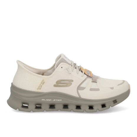 Skechers Slip Ins Glide-Step Pro Natural Wandelsneakers Heren Skechers Slip Ins Glide-Step Pro Natural Wandelsneakers Heren
