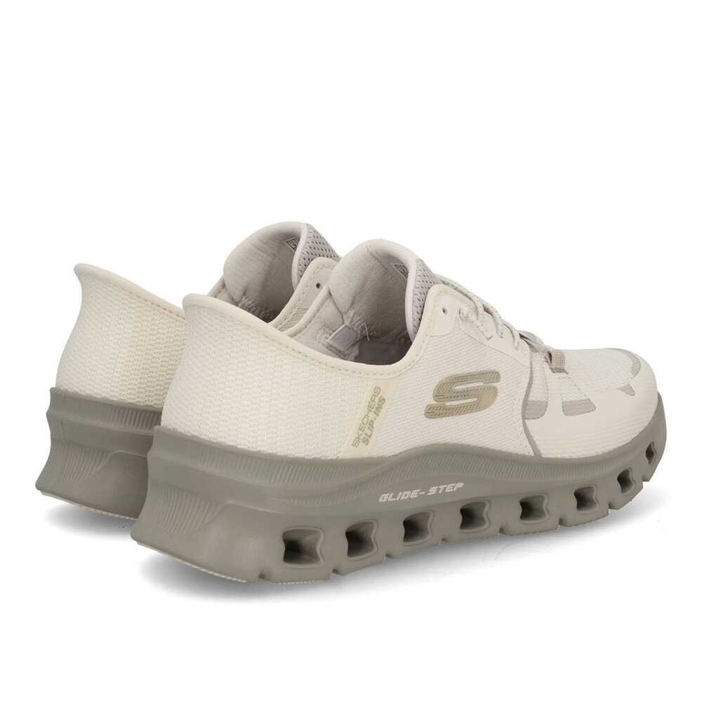 Skechers Slip Ins Glide-Step Pro Natural Wandelsneakers Heren Skechers Slip Ins Glide-Step Pro Natural Wandelsneakers Heren