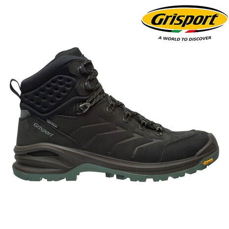 Grisport Terrain Mid Black Wandelschoenen Grisport Terrain Mid Black Wandelschoenen