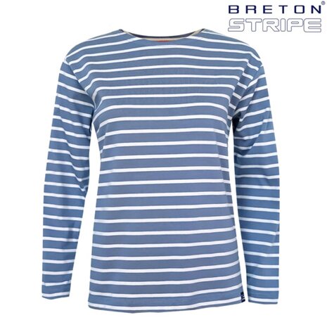Breton Stripe Classic Jeans Natural Maritiem Shirt Dames Breton Stripe Classic Jeans Natural Maritiem Shirt Dames