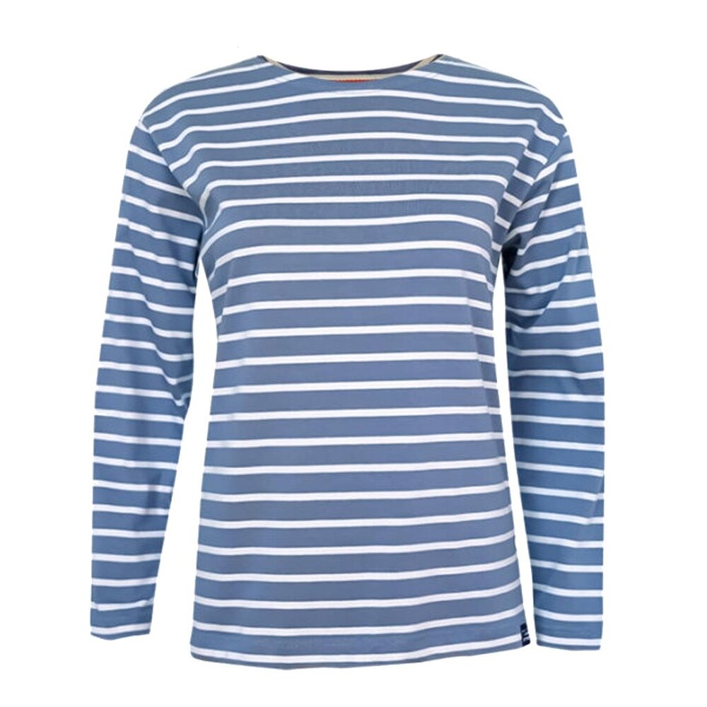 Breton Stripe Classic Jeans Natural Maritiem Shirt Dames Breton Stripe Classic Jeans Natural Maritiem Shirt Dames