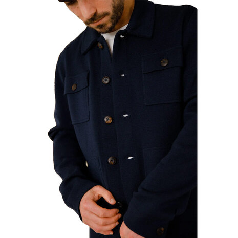 Royal Mer Lois Marine Navy Wool Jack Heren Royal Mer Lois Marine Navy Wool Jack Heren