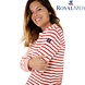 Royal Mer Bleizen Ecru Rood Klassieke Matrozentop Dames Royal Mer Bleizen Ecru Rood Klassieke Matrozentop Dames