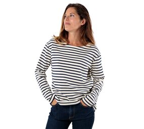 Royal Mer Bleizen Ecru Marine Klassieke Matrozentop Dames Royal Mer Bleizen Ecru Marine Klassieke Matrozentop Dames