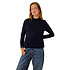 Brunella Marine Maritieme Trui Met Ronde Hals Dames Brunella Marine Maritieme Trui Met Ronde Hals Dames