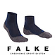 Falke TK2 Cool Short Marine Wandelsokken Dames Falke TK2 Cool Short Marine Wandelsokken Dames