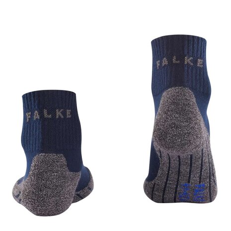 Falke TK2 Cool Short Marine Wandelsokken Dames Falke TK2 Cool Short Marine Wandelsokken Dames