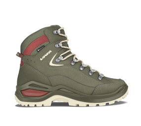Lowa Renegade Evo GTX Mid Green Panna Wandelschoenen Dames Lowa Renegade Evo GTX Mid Green Panna Wandelschoenen Dames